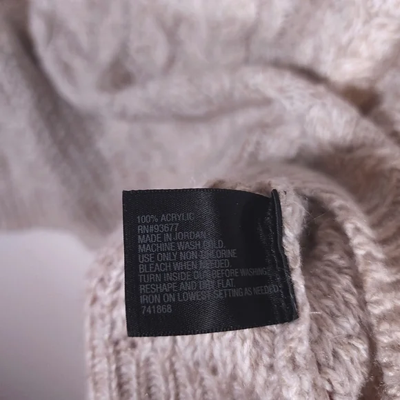 Worthington petite short sleeve knit cowl neck sweater size large - Picture 4 of 16